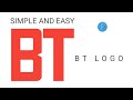 CREATE BEAUTIFUL LOGO USING PIXELLAB ON YOUR MOBILE | BT LOGO #viral #logo #trend @FaizyNhidz