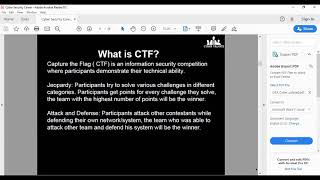 W-CS Pre-CTF Training Session