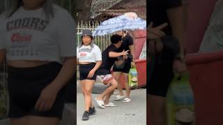 Umbrella Prank L Nagalit Si Atih