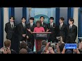 BTS at White House Press Briefing
