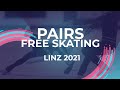 Karina SAFINA / Luka BERULAVA GEO | PAIRS FREE SKATING | Linz 2021 #JGPFigure