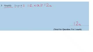Multiplying Terms in Algebra