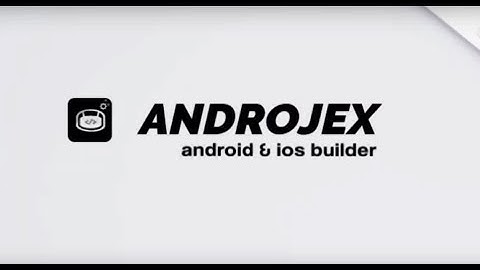 Bikin Apps Android Tanpa Ngoding - Template Androjex Bag 1
