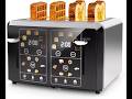 PULZO 4 Slice Toaster Wide Slot, LED Display, Dual Independent Control Panel, 6 Bread Modes,