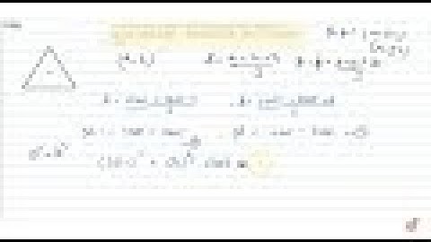 IIT JEE CONIC SECTIONS Prove that the locus of the centroid of the triangle whose vertices are   ...