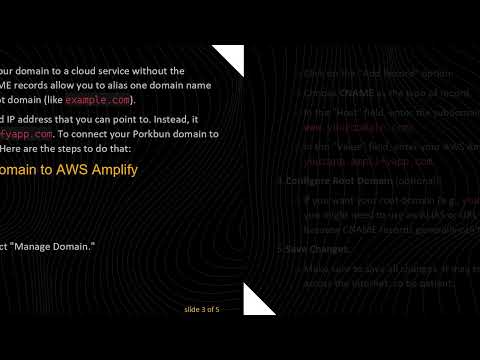 Connect Your Porkbun Domain to AWS Amplify without Migrating DNS Services
