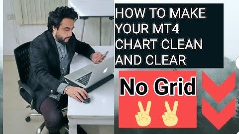 How to clear Grid from Mt4 and make charts clean