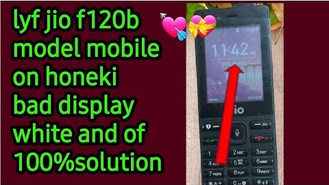 jio f120b Auto restart problem!! jio f120b dead problem!100 %solution