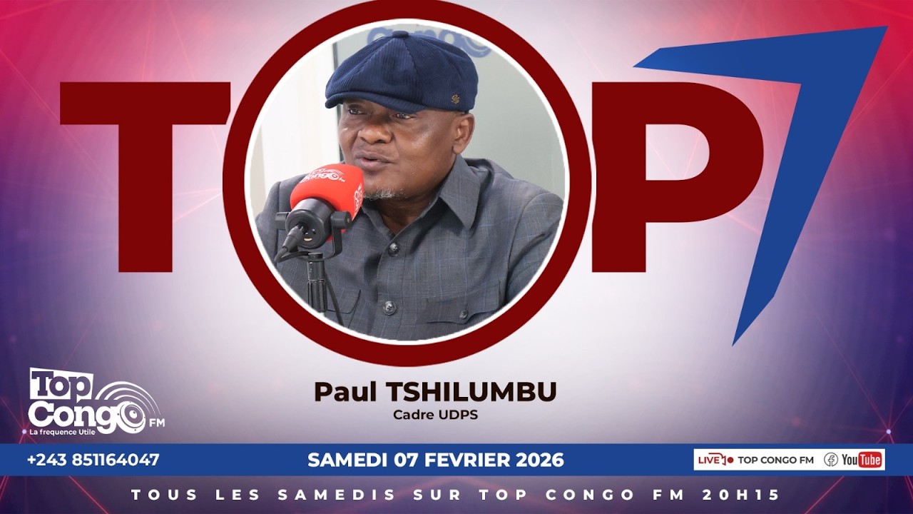 TOP 7 PAUL TSHILUMBU CADRE UDPS