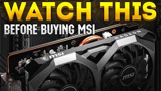 Warning to MSI AMD graphics card buyers