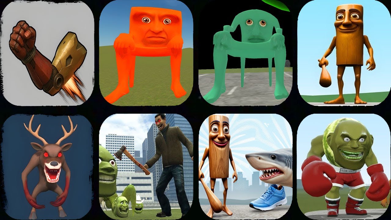 Nextbots In Playground Mod Which NEW STRANGE Brainrot Animal is Immortal? KARKERKAR KURKUR Sandbox