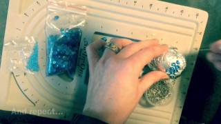 Making Sequin Easter Eggs