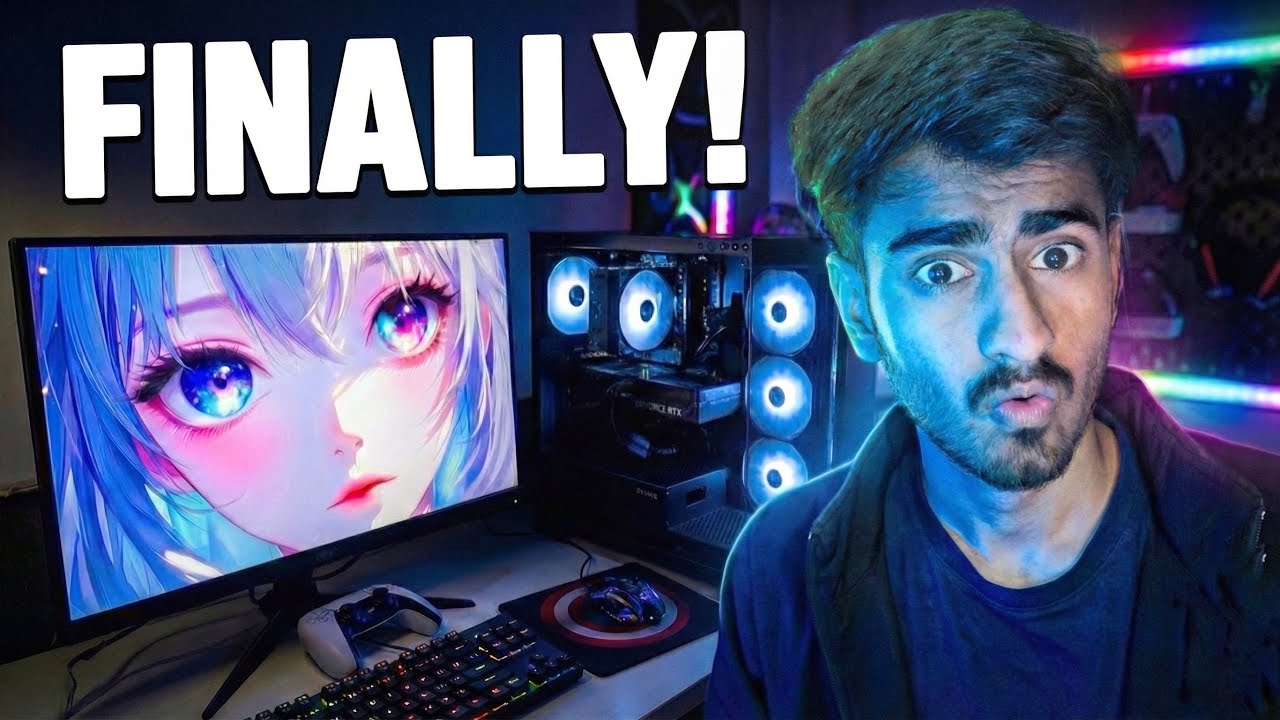 NEW GAMING SETUP FINALLY 😭 | DREAM GAMING PC
