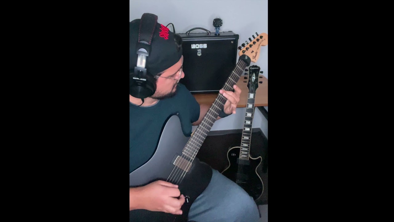 Slipknot The Nameless guitar cover (Fender Jim Root Jazzmaster + Boss
