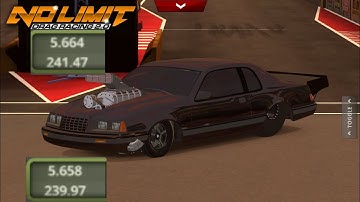 No Limit Drag Racing 2.0 tune 5.66 - 5.65 Ford Thunderbird (1.7.0) #nolimitdragracing2