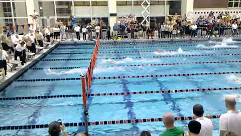 David Nolan 42.34! 400 Free Relay 3:00.71