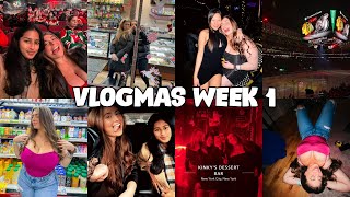 VLOGMAS WEEK 1 | Formals, Black Friday Haul, Christmas Presents, NYC Night Out & More!!!!