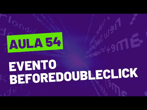 CURSO DE VBA GRATUITO - COMPLETO - 54 Trabalhando com eventos - Workbook.BeforeDoubleClick