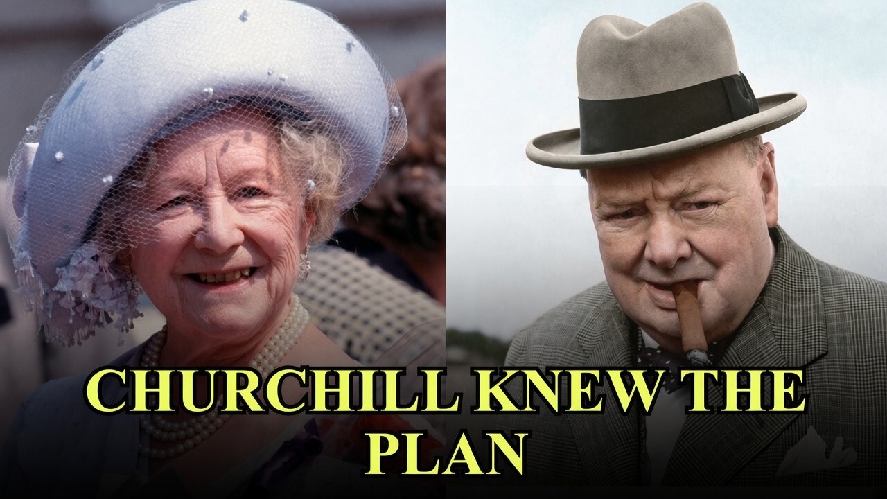 The Queen Mothers Wartime Courage Wasnt What It Seemed And Churchill Played Along