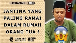 SYAMSUL DEBAT | JANTINA YANG PALING RAMAI DALAM RUMAH ORANG TUA ?!!