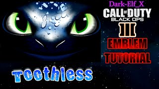 Black Ops 3 Emblem - Toothless ( How to Train Your Dragon )