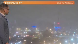 Wet and cold forecast for the Dallas-Fort Worth metroplex