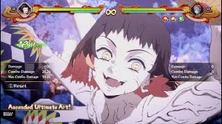 Demon Slayer Hinokami Chronicles 2 Susamaru 40% to 60% Damage Combos