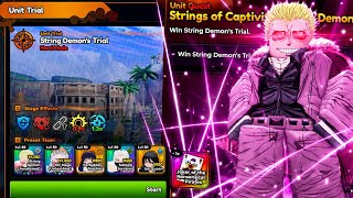 How To Clear String Demon (DoFlamingo) Evolution Trial In Anime Expeditions 