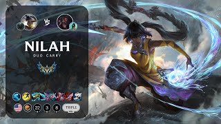 Nilah ADC vs Lucian - NA Challenger Patch 14.8