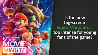 Is the big-screen Super Mario Bros. too intense for fans of the game? | Common Sense Movie Minute