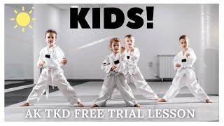 FREE TRIAL LESSONㅣAK TKD CENTER
