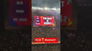 rcb 18 years wait is over in 2025 years  and virat kohli lift trophy after 18 years #reels #vir#ips