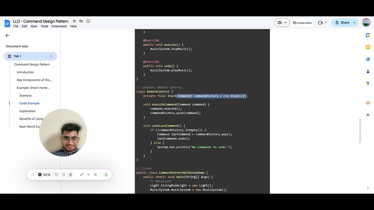 Command Design Pattern Explained with Java Example | Beginner-Friendly ...