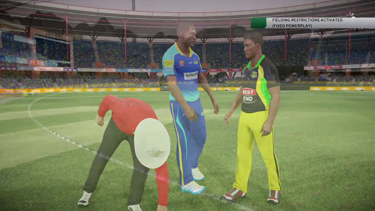 CARIBBEAN PREMIER LEAGUE 2017 BARBADOS TRIDENTS VS JAMAICA TALLAWAHS DON BRADMAN CRICKET 17