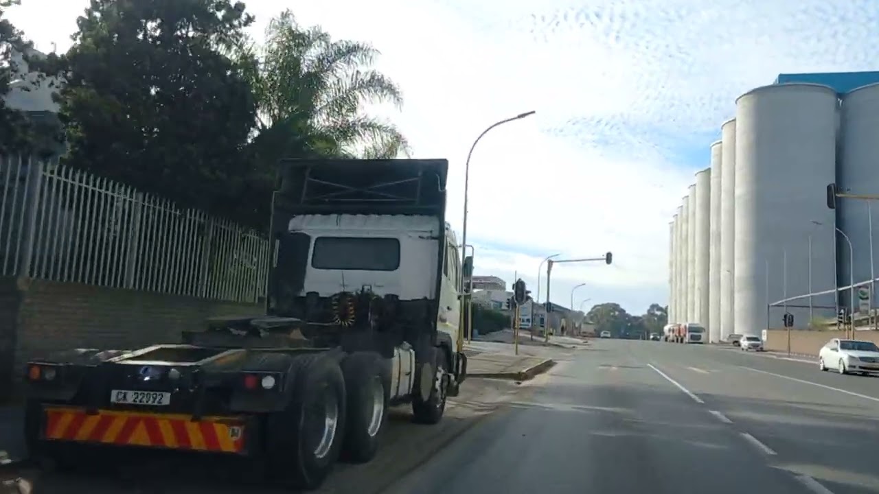 Malmesbury the wheatbasket Town in the Swartland on a Sunday morning