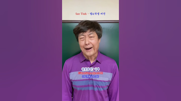 🔥띵띵땅땅 역대급 베트남 초대박송 쌤&학생 ver. #seetình #parody #한국어