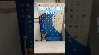 Temporary Badness, V6/7A - 2016 MoonBoard Benchmark with Sierra Blair #moonboardbenchmarks