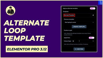 Alternate Loop Template in Elementor Pro 3.12 | Loop Feature | Loop Grid | Blogging Unplugged Clips
