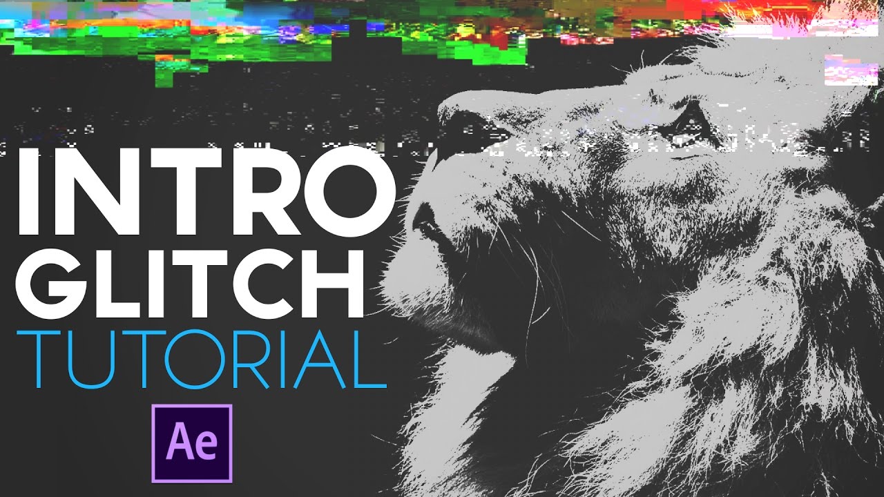 Intro Glitch After Effects Tutorial - YouTube