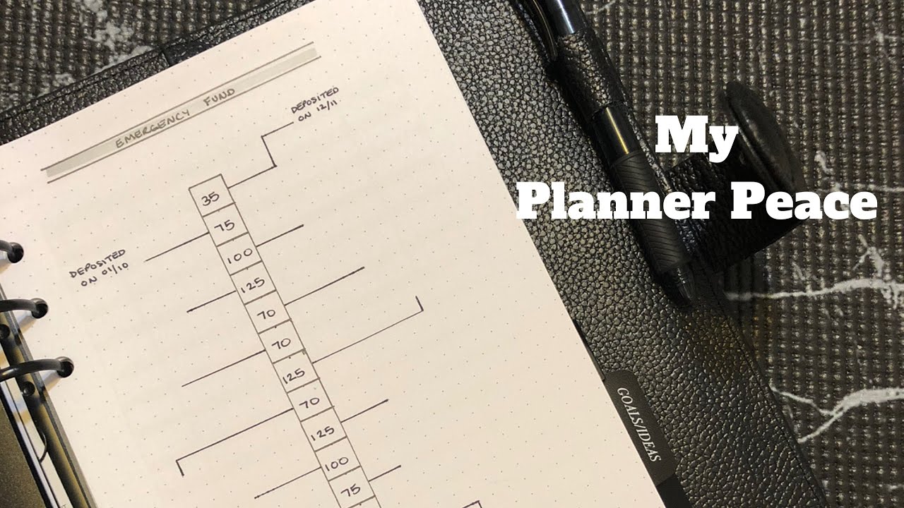 a5-rings-planner-peace-flip-through-cloth-and-paper-planner-youtube