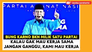 Kerass PRABOWO Peringatkan OPOSISI ! Kalau Gak Mau Kerja Sama, Ya Jangan Mengganggu ! Kami Mau Kerja