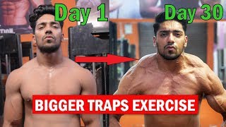 BIGGER TRAPS WORKOUT - Top 3 Exercise for Traps | Rohit Khatri Fitness