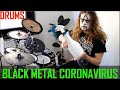 Black metal coronavirus