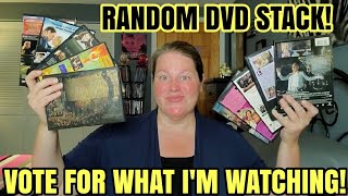 SUBSCRIBERS CHOOSE WHAT MOVIES I'M WATCHING!!! Which DVDS Will Make The Top 4?