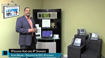 IPsession End Points IP Speakers Overview Demo