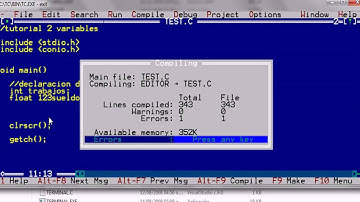 @C2.1.Uso de Variables (Tutorial Lenguaje C)