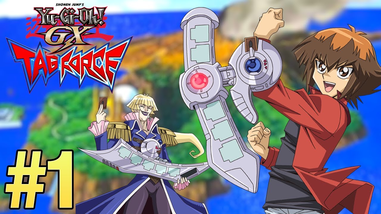 Yu-Gi-Oh! GX Tag Force PART 1 - We Joined Duel Academy! - YouTube