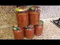 Аджика из помидоров Заготовки на зиму Adjika Tomato seasoning Кавказская кухня