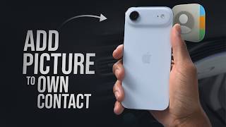 How to Add a Picture to Your Own Contact on iPhone (tutorial)