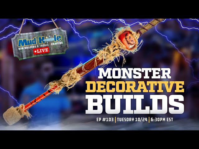 Watch Mud Hole Live: Monster Decorative Builds - Tuesday, 10/24 at